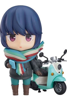 RIN SHIMA TOURING VERSION FIGURA 10 CM LAID-BACK CAMP NENDOROID