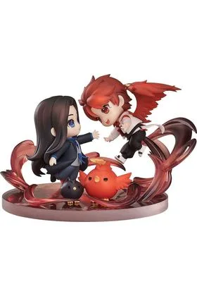 XUAN JI & SHENG LINGYUAN HUJIANMUYUN VERSION FIGURA 10 CM LIE HUO JIAO CHOU CHIBI FIGURES