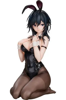 ISHIMI YOKOYAMA BLACK BUNNY VERSION STATUE 17 CM ORIGINAL CHARACTER 1/7 SCALE