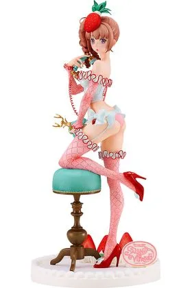 STRAWBERRY SHORTCAKE BUSTIER GIRL STATUE 26 CM SALON DE VITRINE 1/6 SCALE
