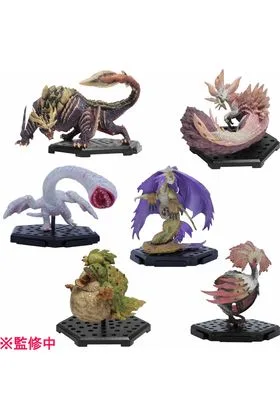 STD MODEL PLUS VOL.19  SET 6 FIGURAS 10-15 CM MONSTER HUNTER CAPCOM FIGURE BUILDER