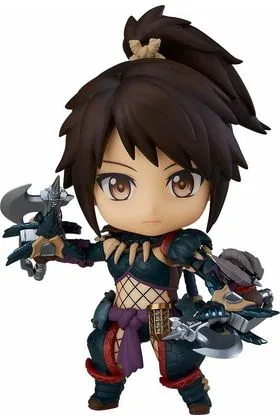 HUNTER FEMALE NARGACUGA ALPHA ARMOR DELUXE FIGURA 10 CM MONSTER HUNTER WORLD NENDOROID