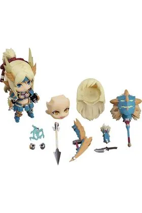 HUNTER FEMALE ZINOGRE ALPHA ARMOR DELUXE FIGURA 10 CM MONSTER HUNTER WORLD NENDOROID
