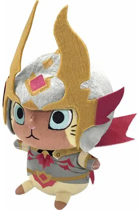 PALICO FELYNE MALZENO PELUCHE 20CM MONSTER HUNTER CHIBI-PLUSH