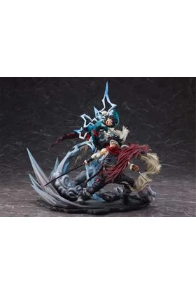 IZUKU MIDORIYA VS STAIN FIGURA 30 CM MY HERO ACADEMIA