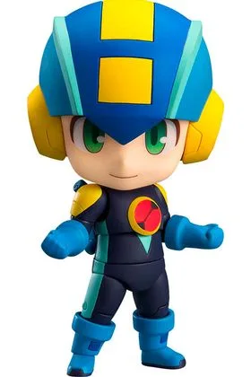 MEGAMAN EXE FIGURA 10 CM MEGAMAN BATTLE NETWORK NENDOROID
