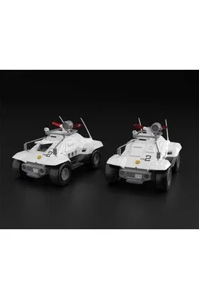 SET 2 TYPE 98 COMMAND VEHICULE 40 CM MOBILE POLICE PATLABOR 1/43 SCALE MODEL KIT
