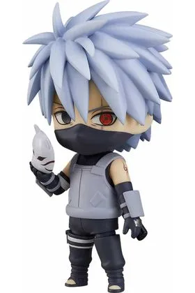 KAKASHI HATAKE ANBU BLACK OPS VER FIGURA 10 CM NARUTO SHIPPUDEN NENDOROID RE-RUN