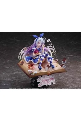 SHIRO ALICE IN WONDERLAND VER FIGURA 24 CM NO GAME NO LIFE -ZERO- 1/7 SCALE