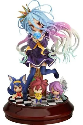SHIRO FIGURA 20 CM NO GAME NO LIFE -ZERO- 1/7 SCALE