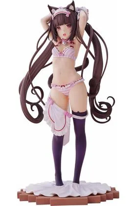 CHOCOLA DRESS UP TIME VERSION FIGURA 24 CM NEKOPARA 1/7 SCALE