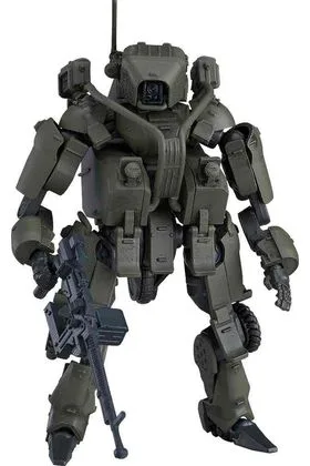 OUTCAST BRIGADE EXOFRAME MODEL KIT FIGURA 8.5 CM MODEROID 1/35 OBSOLETE