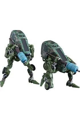 IMPROVISED ARMED EXOFRAME SET 2 MODEL KIT FIGURA 8.5 CM MODEROID 1/35 OBSOLETE RE-RUN