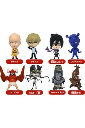 SURTIDO ONE-PUNCH MAN #1, 8 FIG 6CM ONE PUNCH MAN 16D COLLECTIBLE FIGURE
