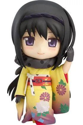 HOMURA AKEMI VERSION KIMONO FIGURA 10 CM PUELLA MAGI MADOKA MAGICA NENDOROID