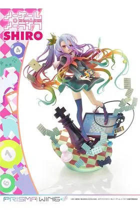 SHIRO ESTATUA 27 CM NO GAME NO LIFE PRISMA WING 1/7 SCALE