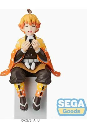 ZENITSU AGATSUMA FIG 13 CM KIMETSU NO YAIBA PM PERCHING FIGURE