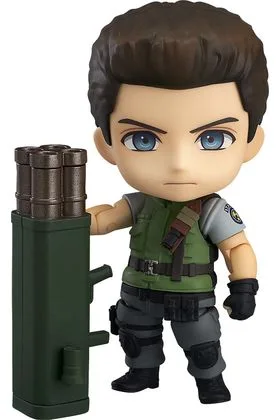 CHRIS REDFIELD FIGURA 10 CM RESIDENT EVIL NENDOROID