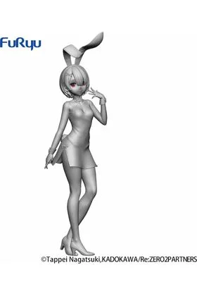 RAM CHINA FIGURA 30 CM RE:ZERO STARTING LIFE IN ANOTHER WORLD BECUTEBUNNIES FIGURE