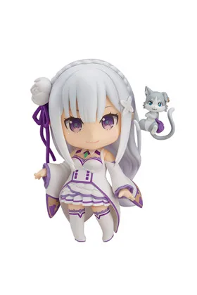 EMILIA FIGURA 10 CM RE: ZERO STARTING LIFE IN ANOTHER WORLD NENDOROID
