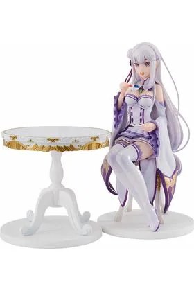 EMILIA TEA PARTY VERSION FIGURA 20 CM RE: ZERO STARTING LIFE IN ANOTHER WORLD 1/7 SCALE