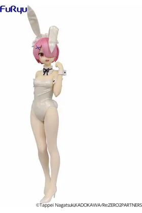 RAM WHITE PEARL COLOR VER FIG 30 CM RE:ZERO BICUTE BUNNIES FIGURE