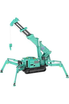 MAEDA SEISAKUSHO GREEN VER MODEL KIT 6,5 CM SPIDER CRANE 1/20 SCALE MODEROID