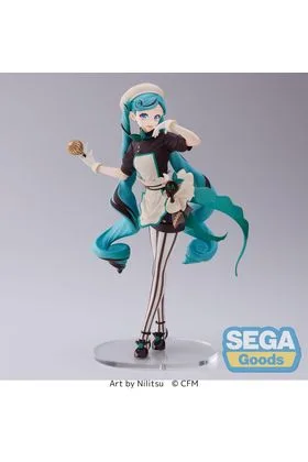 HATSUNE MIKU BITTER PATISSIER VERSION FIGURA 21 CM HATSUNE MIKU LUMINASTA RE-RUN