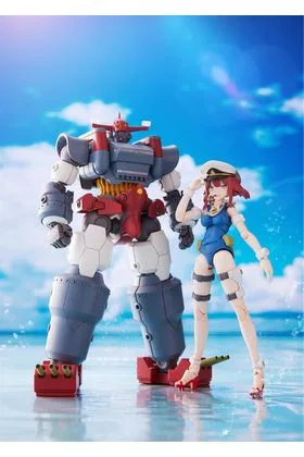 GATTAI MUSASHI PACK 2 FIGURAS COMBINED GIANT SHIP YAMATO PLASTIC MODEL KIT