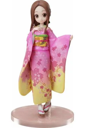 TAKAGI-SAN SAKURA KIMONO VER FIGURA 22 CM TEASING MASTER TAKAGI SAN 1/7 SCALE
