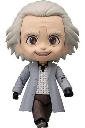 DOC EMMETT BROWN FIGURA 10 CM BACK THE FUTURE NENDOROID