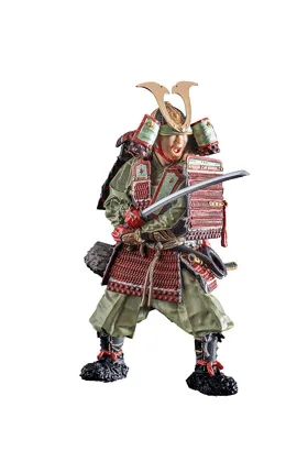 KAMAKURA PERIOD ARMORED WARRIOR FIG 13 CM PLASTIC MODEL KIT