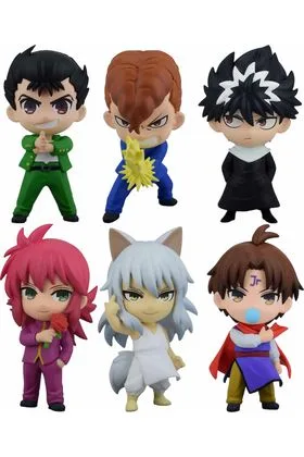 YU YU HAKUSHO SURTIDO 6 FIGURAS 5 CM YU YU HAKUSHO MINI FIGURE COLLECTION