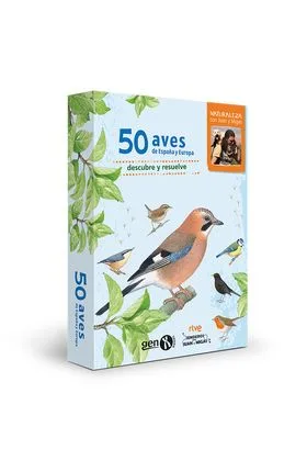 50 AVES DE ESPAÑA Y EUROPA - NATURALEZA CON JUAN Y MIGAS