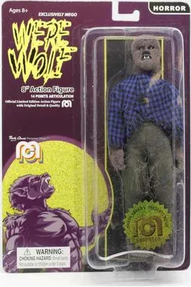 WEREWOLF FLOCKED FIGURA 20 CM UNIVERSAL MONSTERS