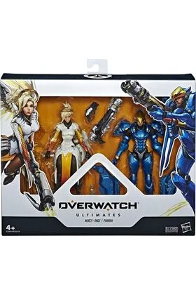 MERCY & PHARAH SET 2 FIGURA 15 CM OVERWATCH ULTIMATES