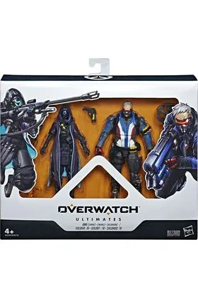 ANA AMARI & SOLDIER 76 SET 2 FIGURA 15 CM OVERWATCH ULTIMATES