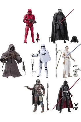 STAR WARS BLACK SERIES SURTIDO 8 FIGURAS 15 CM STAR WARS E4071EU40 S2