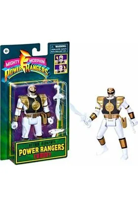 TOMMY WHITE RANGER FIG. 15 CM MIGHTY MORPHIN RETRO MORPHIN POWER RANGERS