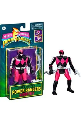 KIMBERLY PINK RANGER FIGURA 15 CM MIGHTY MORPHIN RETRO MORPHIN POWER RANGERS