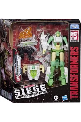 AUTOBOT GREENLIGHT & DAZZLESTRIKE DELUXE CLASS FIGURA 14 CM TRANSFORMERS: SIEGE WAR FOR CYBERTRON