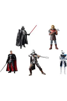 S3 SURTIDO VINTAGE 8 FIGURAS STAR WARS MANDO MONDAYS E77635L03