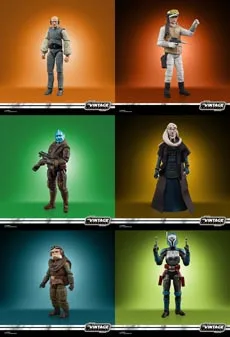 VIN S3 SURTIDO VINTAGE 8 FIGURAS STAR WARS VINTAGE E77635L09