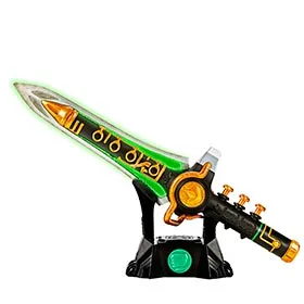 GREEN DRAGON DAGGER REPLICA ESCALA 1:1 POWER RANGERS LIGHTNING COLLECTION E81625L2