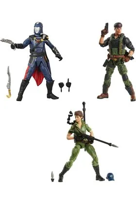 SURTIDO GIJOE 6 FIGURAS 15 CM GIJOE CLASSIFIED SERIES WAVE 5 - E83465L05