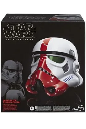 Incinerator Stormtrooper Casco Electonico Réplica 1:1 Star Wars: the Mandalorian the Black