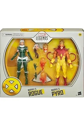 PYRO & ROGUE PACK 2 FIGURAS 15 CM MARVEL LEGENDS X-MEN 20 ANIVERSARIO