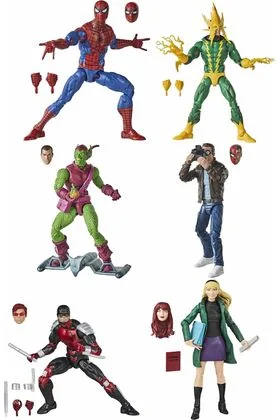 SURTIDO SPIDERMAN VINTAGE 6 FIGURAS 15 CM MARVEL LEGENDS VINTAGE E93125L0