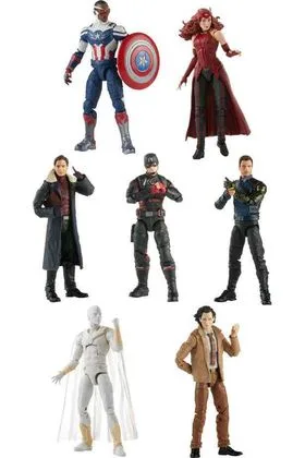SURTIDO CAPTAIN AMERICA FLIGHT GEAR  8 FIGURAS 15 CM MARVEL LEGENDS F01675L0