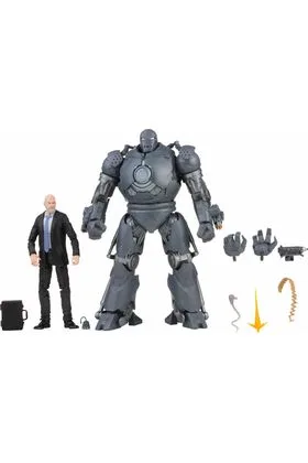 OBADIAH STANE AND IRON MONGER FIGURAS 15 CM THE INFINITY SAGA MARVEL LEGENDS F02185L0
